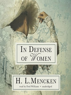 In Defense of Women - Audiobook